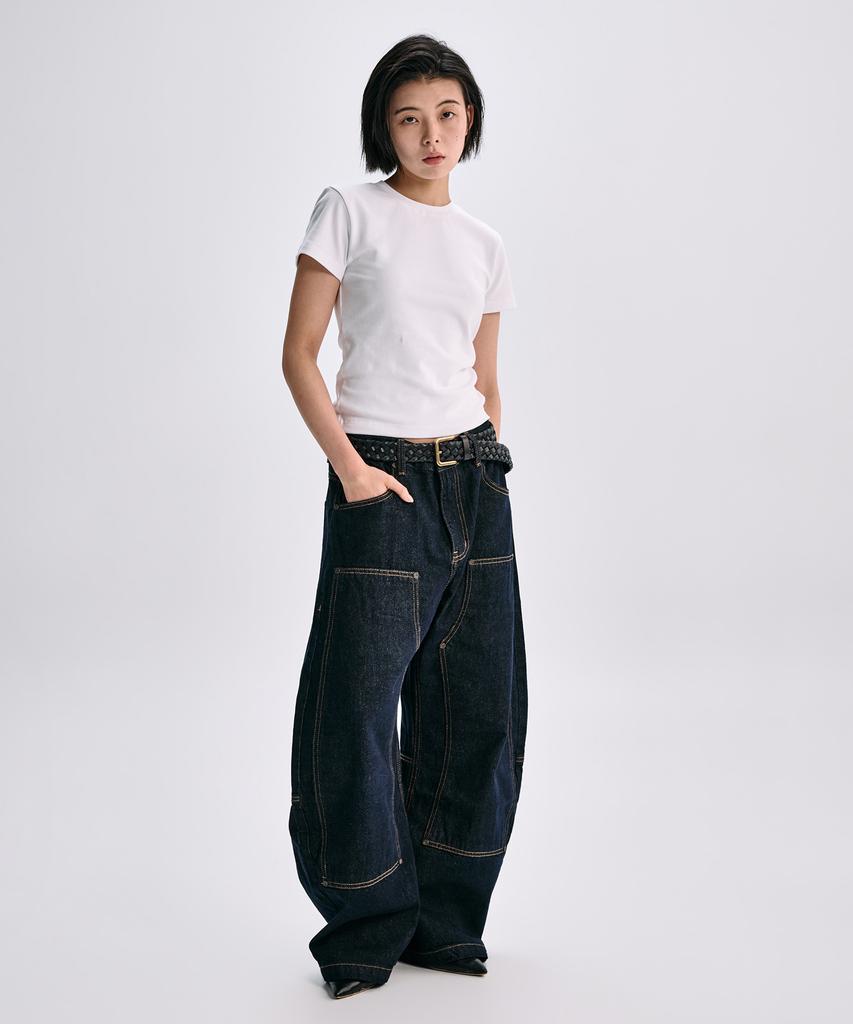 TAKEASY [Special Feature] 2-Pack (Women'S) Ribbed Mini Tee - 7 Colors