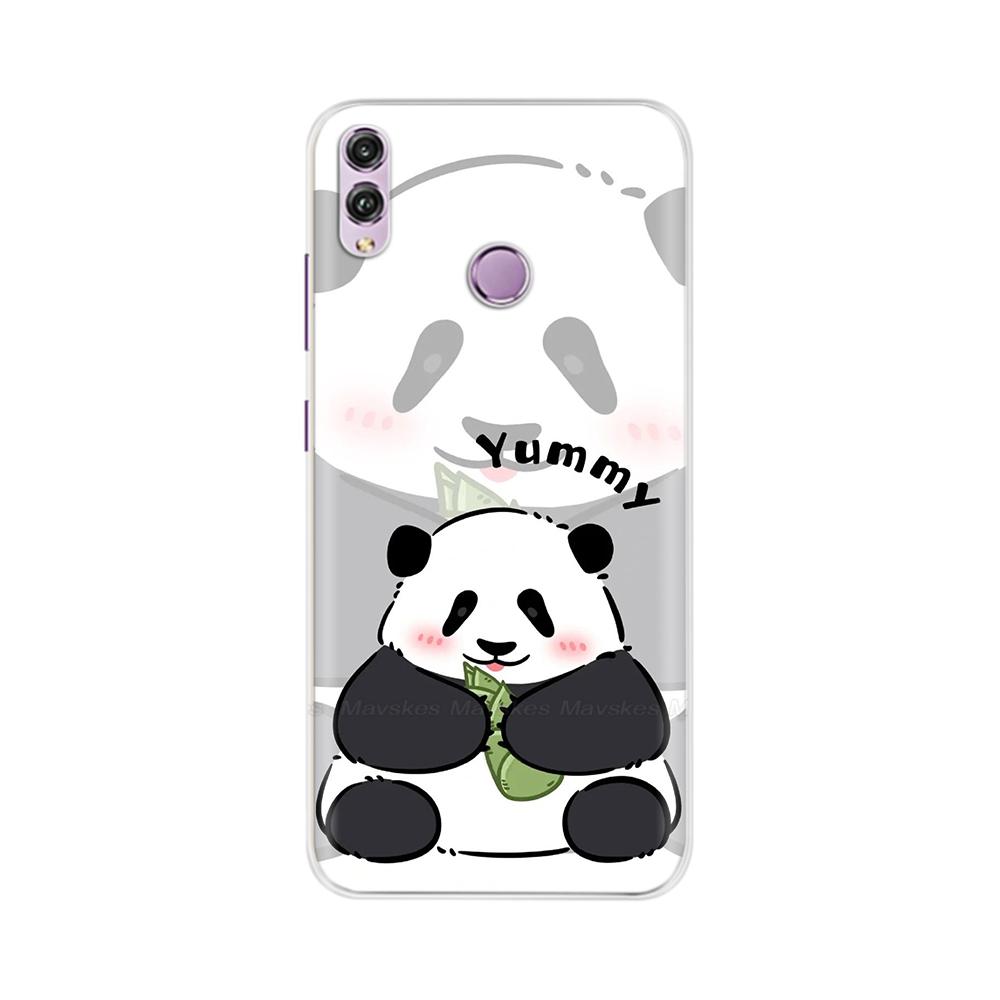 Für Honor 8X Hülle Mode Klare Bunte Weiche Handy-Rückabdeckung Für Huawei Honor 8X Silikon Funda Stoßfänger Schalen für Honor 8X