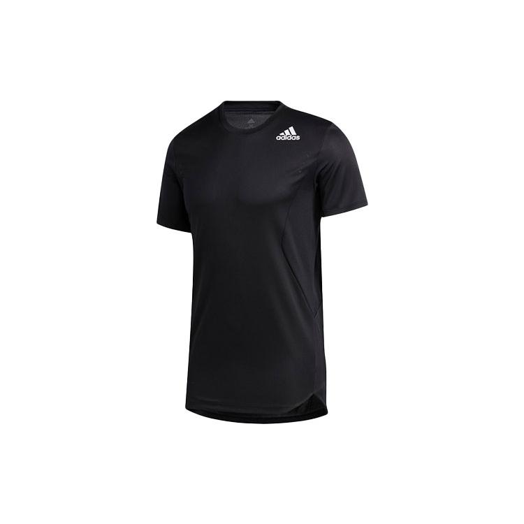 adidas Drop Shoulder Sleeve T Shirt Men's Black GL7305
