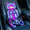 Baby Seat Chair Portable Car Safety Cushion Breathable Kids Sitting Mattress for Children Under 12 Years Old Leaf Print