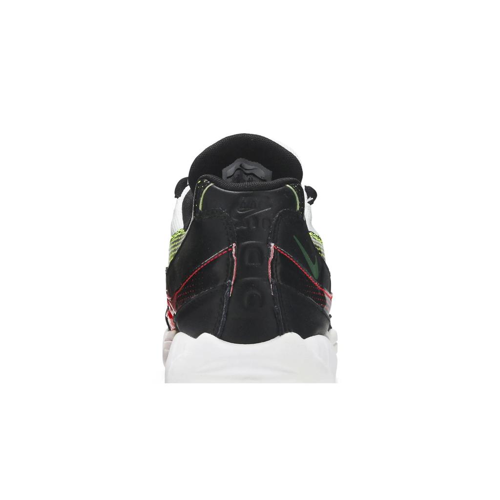 Nike Air Max 95 SE 'Neon Collection' (Unisex) Black / Bright Crimson-Volt-Aloe Verde Running Shoes AJ2018 004
