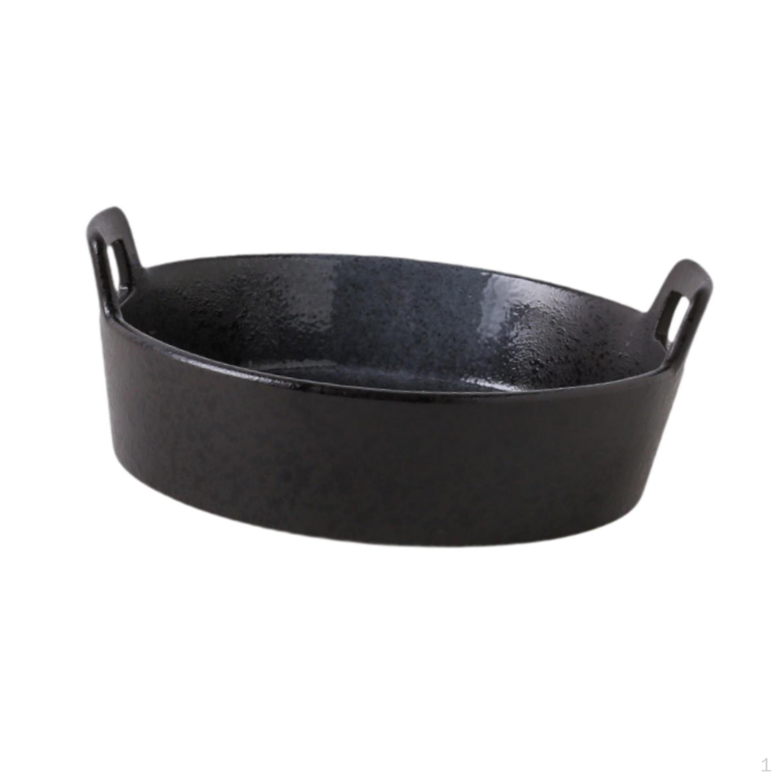 

Ceramic Soup Pot Stew Multifunction Sturdy Instant Noodle Kitchen Cooking Stockpot for чорний