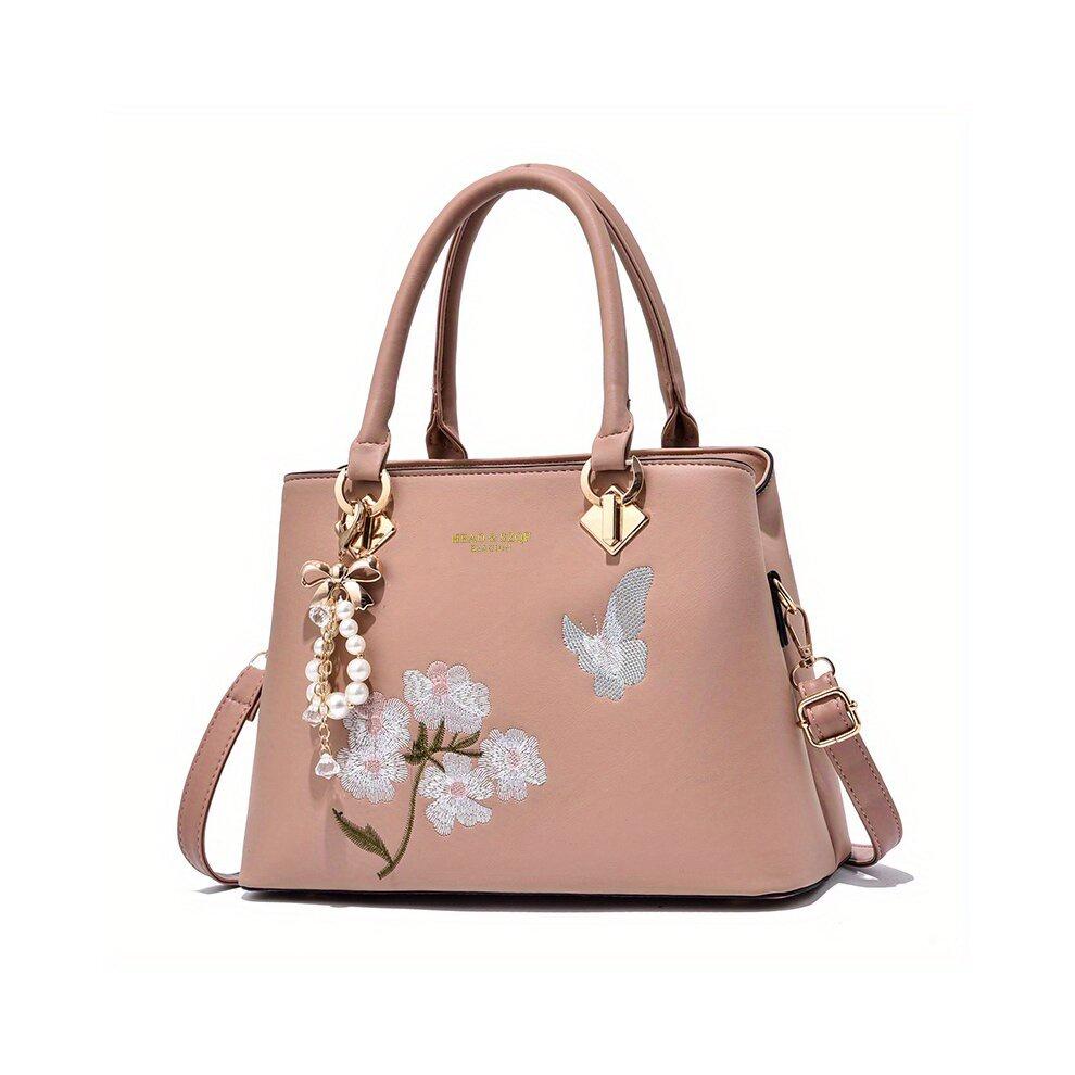 New Style Ladies' Handbag 2023 Fashionable Embroidered Mom Bag Versatile Shoulder Crossbody Bag