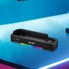 For Switch 2 Game Console Dock Plug and Play HUB Expansion Base For NS2 Host Cooling Fan Base Radiator Wall Mounted Bracket