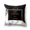 Polyester Pillow Case Automobile Decoration Home Printed Pillow Case Waist Cushion Cover Car Cushion Head Cushion Cover