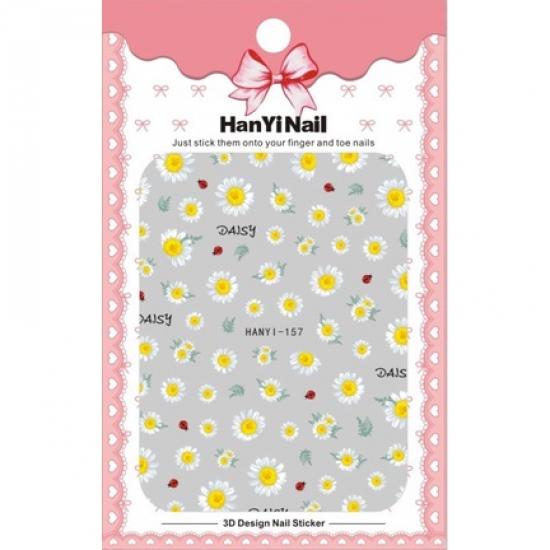 Sunflowers Flowers Thin Nail Stickers Decals Nail Decoration Nail Art Design