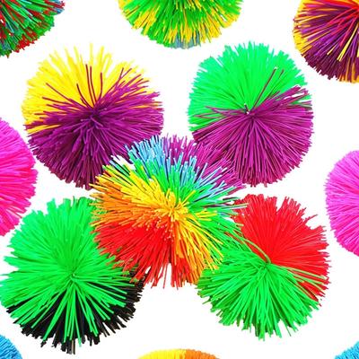Anti-Stress Rainbow Fidget Sensory Ball Monkey Stringy Balls Bouncy Stress Balls Baby Stretchy Ball