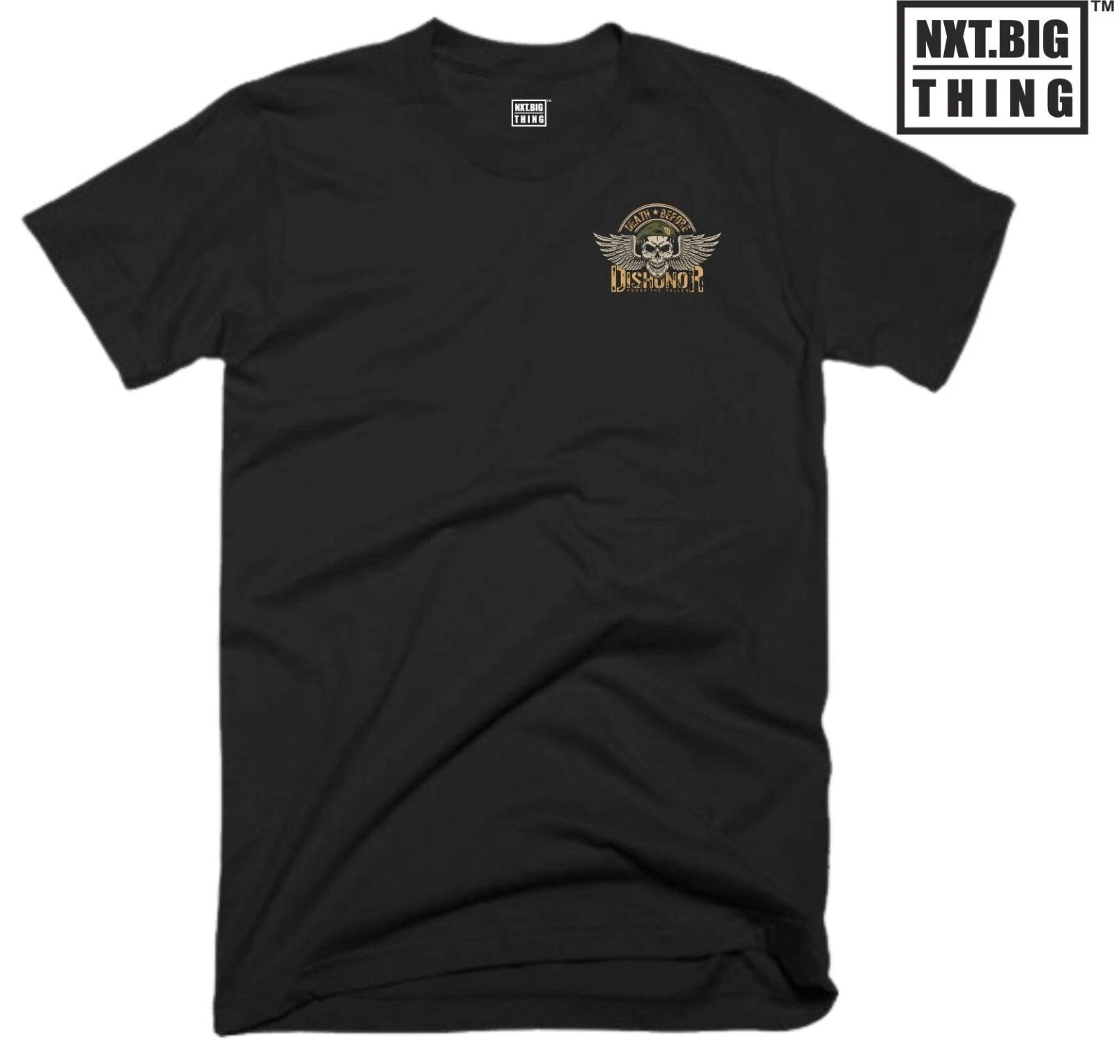 Death Before Dishonor T Shirt Small Casualwear Skull Army Military Joke Gift Top M