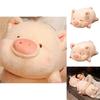 Cute Pink Pig Plush Toy Pillow For Girls And Children Short Plush And Pp Cotton Filling 40x22x20cm
