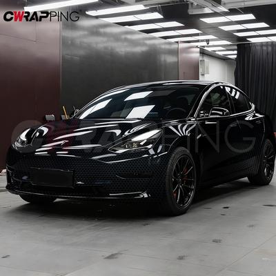 Nano TPF Car Sticker Vinyl Wrap Hexagonal Carbon Pattern Waterproof Adhesive Car Wrapping Film Auto Outdoor Accessories Vehicle