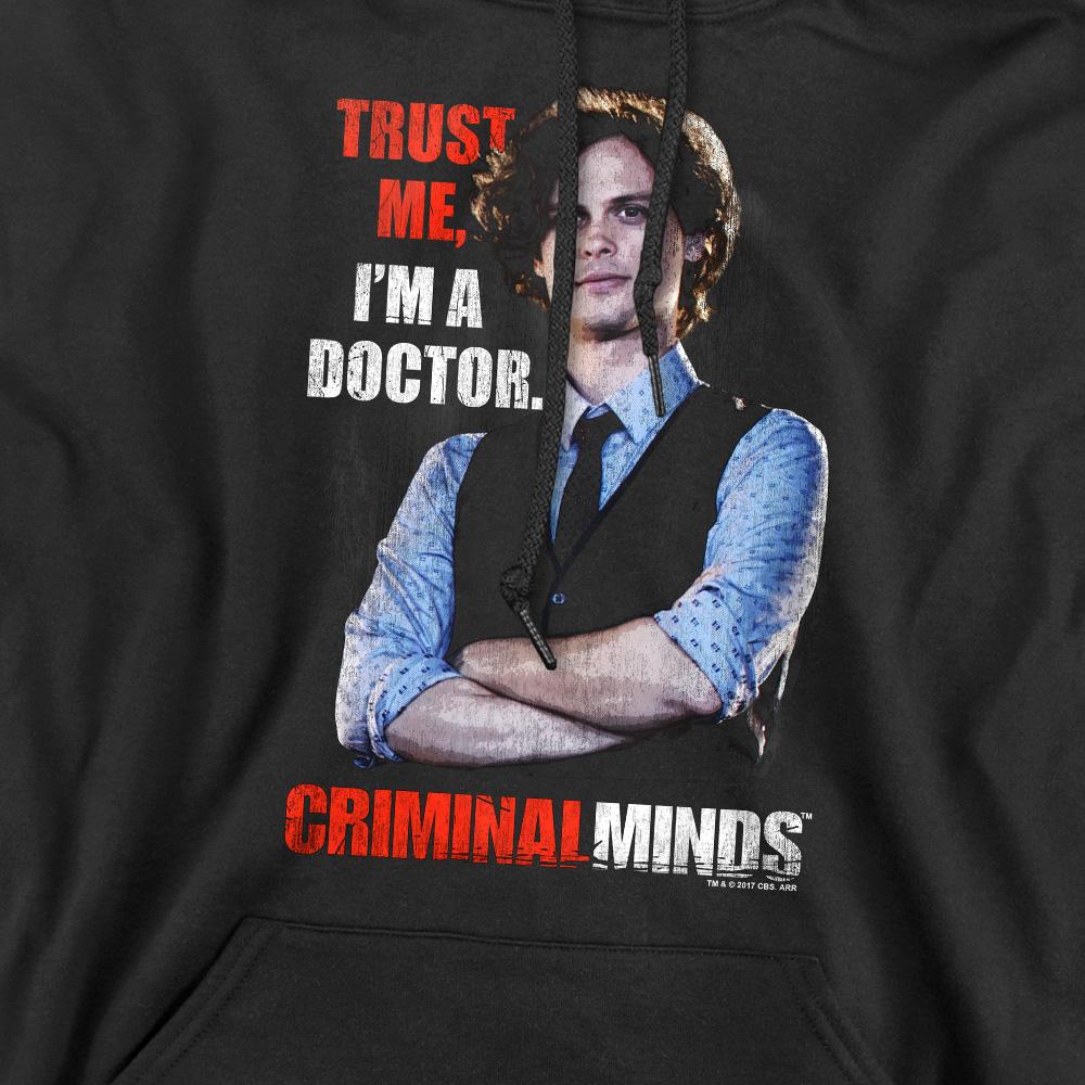 Criminal Minds Mens Trust Me Hoodie