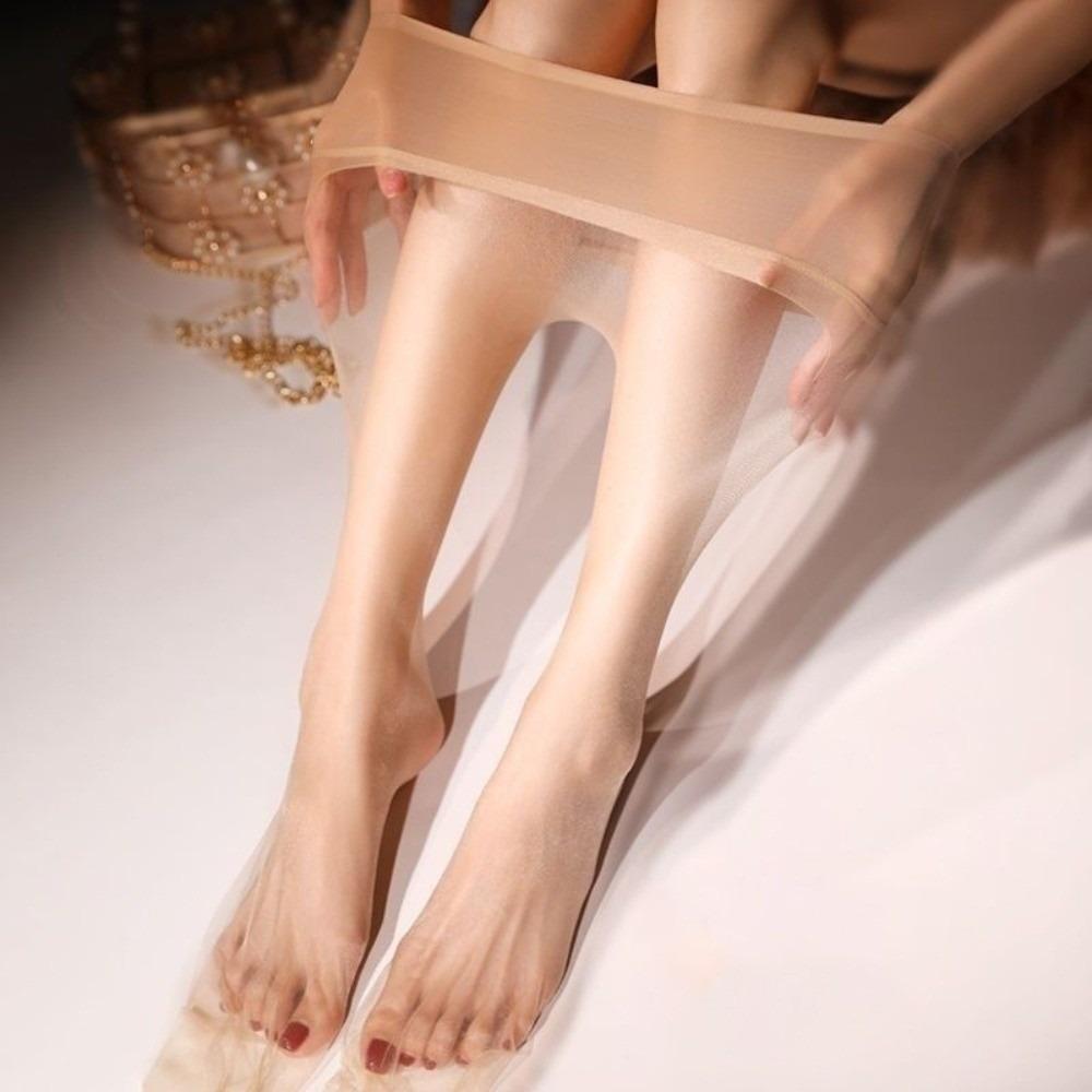 Breathable Silk Stockings Elastic Ultra-thin Tights Lingerie Seamless Pantyhose Summer