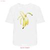 Geschälte Banane T-Shirt 100% Baumwolle S 2XL TA044703 vintage Gewaschen Designer-Kleidung Stylische Streetwear homme Weich Dehnbar
