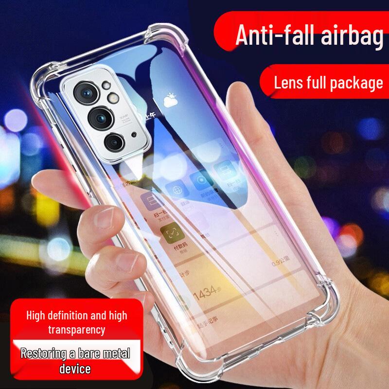 Airbag Anti-fall Transparent Soft Shell Case for OnePlus 12-7T Pro RT