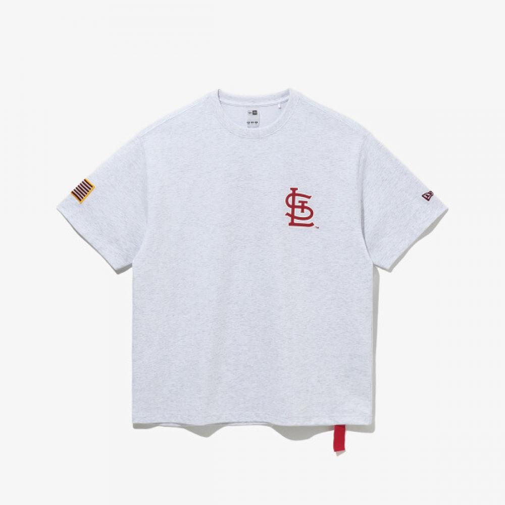 

Футболка New Era Mlb Cardinals Champion Серая меланж 14700226 HEATHER GREY/XL