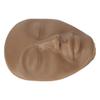 5D Makeup Practice Mannequin Solid Silicone Elastic Soft Microblading Supplies Face Eyes Makeup Mannequin Dark Brown