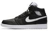 1 Retro Mid Schwarz Weiß 554724-038