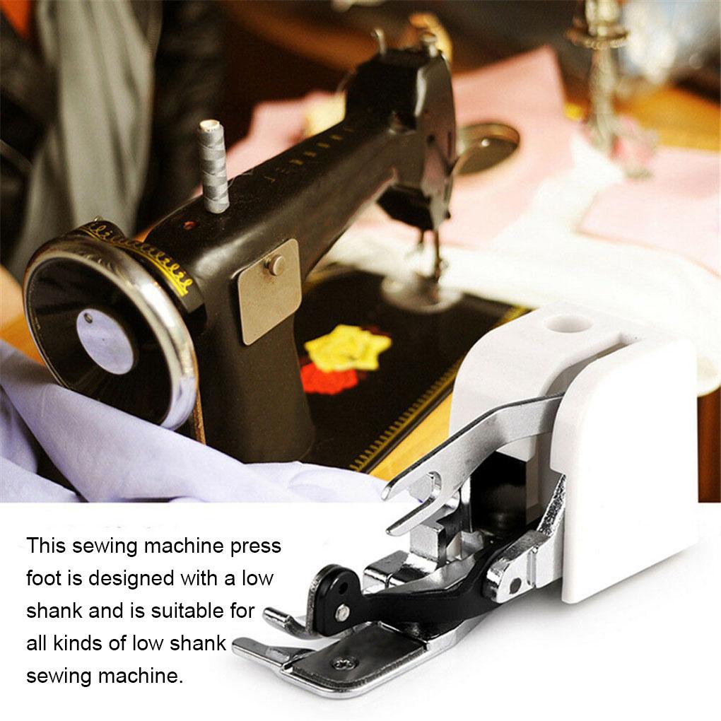 Overlock Sewing Machine Side Trimmer Presser DIY Press Foot for All Low Shank Sewing Machine Attachment Replacement for Singer
