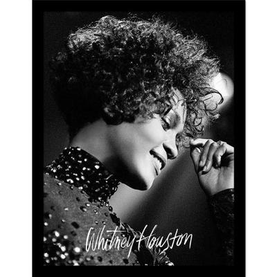 Whitney Houston Photograph Framed Poster