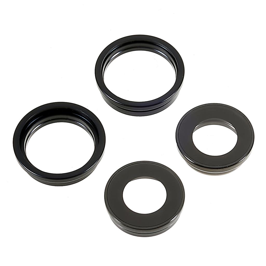 For iPhone 14 2Pcs/Set OEM Phone Back Rear Camera Rim Lens Cover (without Logo)