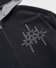 Saintpain Sp Waffle Reversible Zip-Up Hoodie Charcoal