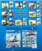 Oversized Military Warship Destroyer Ship Assembly Model 6In1 Multi Form Combination Building Blocks Boys Toy Birthday Gift