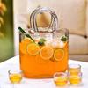 2300ml Handheld Glass Wrapped Slightly Drunk Fruit Wine Cup Cocktail Cup Bar Tool
