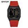 Sanda Multifunctional Dual-Time Sports Watch for Teens - Stopwatch, Waterproof, Luminous, Electronic