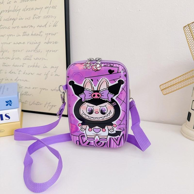 

Capybara Cartoon Cute Printed Children Leisure Hard Shell Crossbody Bag StyleA