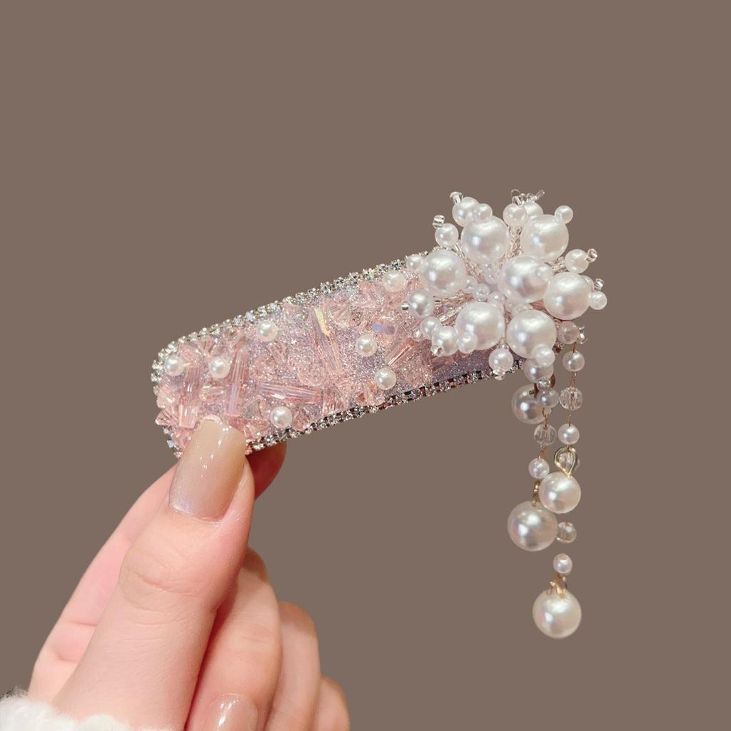 Rhinestone Hair Clip Dazzling Sparkling Hair Clip Crystal Hair Clip Chic For Special Occasions Formal Events Parties