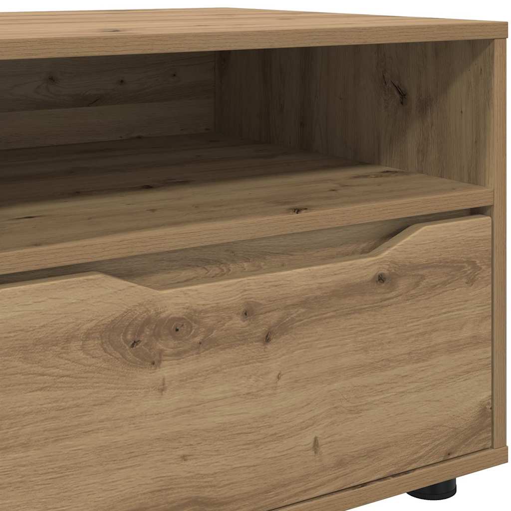 TV Stand Artisan Oak 100 x 48 x 43 cm Particleboard