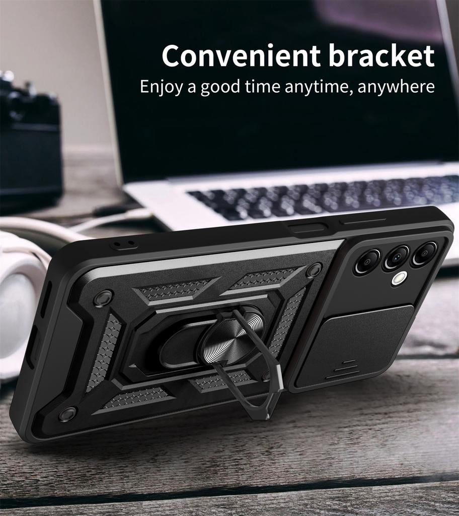 Slide Camera Lens Case For Samsung Galaxy A14 5G Military Grade Bumpers Armor Protective CoveGalaxy A14 5g r