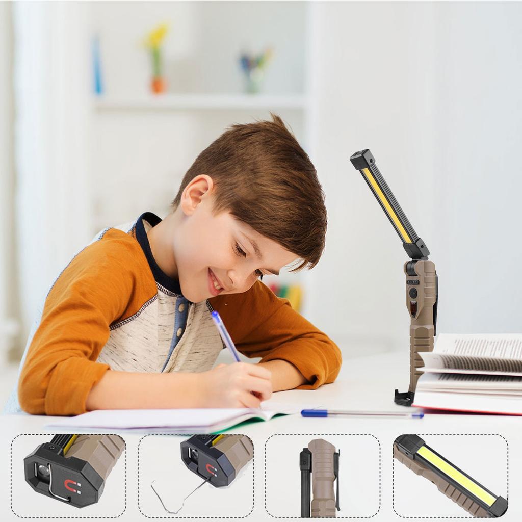 Light Source Strong Light Emergency Flashlight Maintenance Lamp