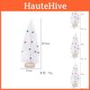 Charming White Bell Christmas Tree 20cm Available In Multiple Sizes Elegant Holiday Accent