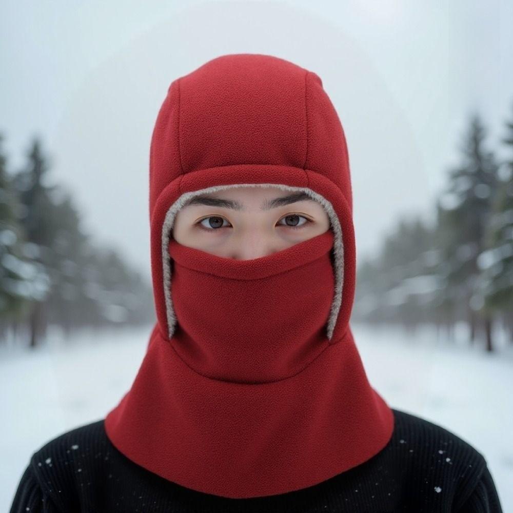 Windproof Balaclava Ski Mask Coldproof Neck Warmer Beanies Full Face Balaclava  Winter Sports