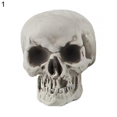Lebka Ornament Kreatívna móda Jemná Realistická párty Domov Ľudská lebka Socha Dekorácia Hlava Kosť Model