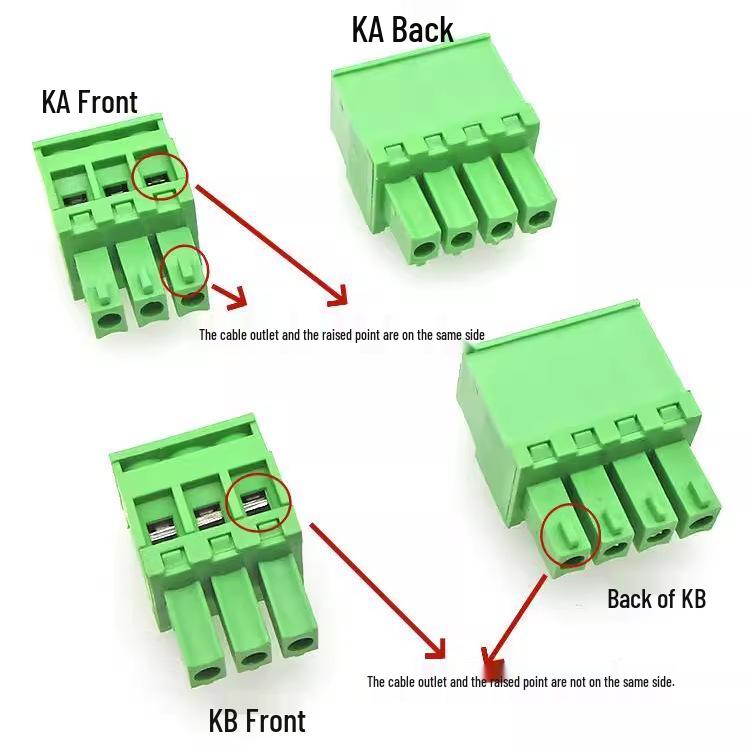 MX15EDGKA/KB 3.81/3.5mm Vertical Side Entry Terminal Block Plug 2EDGKBM Top Screw