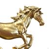 Statuetta Scultura in Resina Micro Paesaggio Decorativo da Collezione Statua di Cavallo Ornamento Artistico per Ufficio