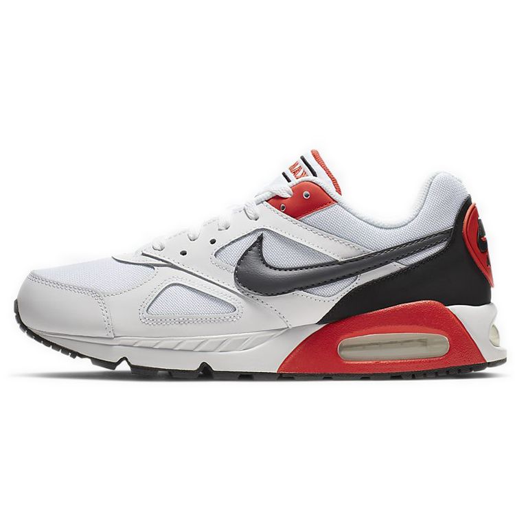 

Nike Air Max IVO White Habanero Красные мужские кроссовки Темно-серые CD1540-100