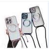 Electroplated Transparent Magnetic Magsafe Wireless Charging Case Suitable for iPhone 16 15 14 12 13 Pro Max  Neckla Case