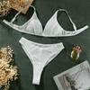 Women's French Mesh No-Wire Bra Set - Thin, Comfortable, Sexy