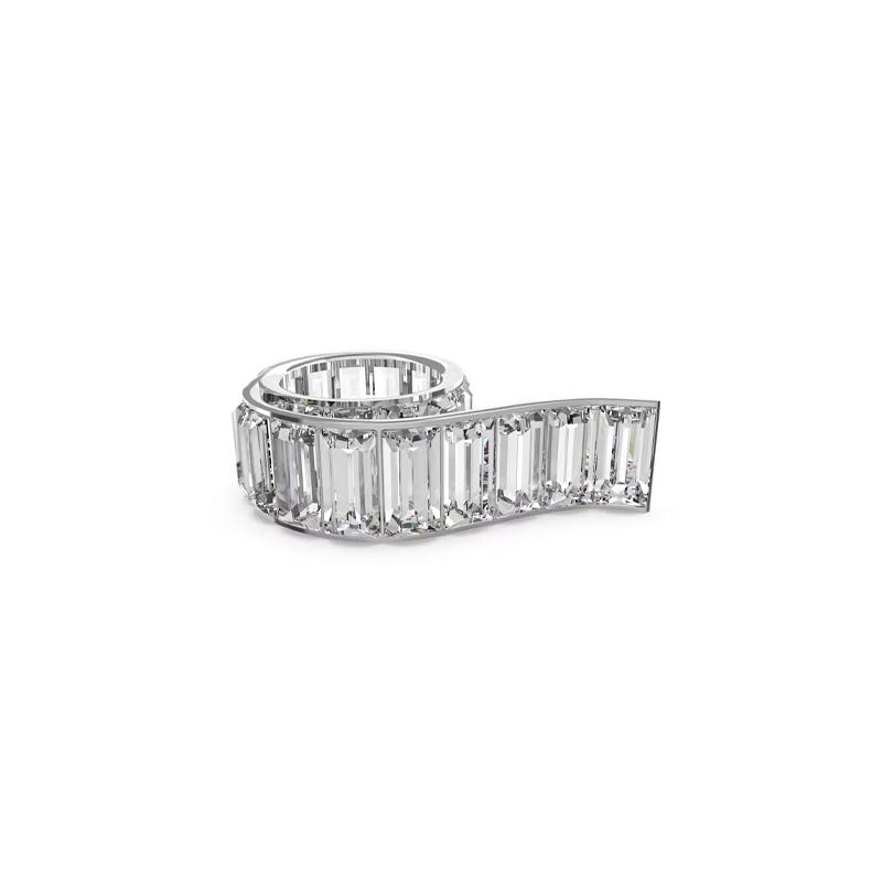 Swarovski Matrix Rectangular Cut Ring Women s Silver 5610739 серебряный