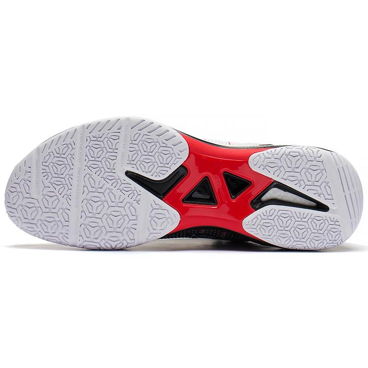 Li Ning Badminton Shoes Unisex Low top Standard White/Black AYAS018-2