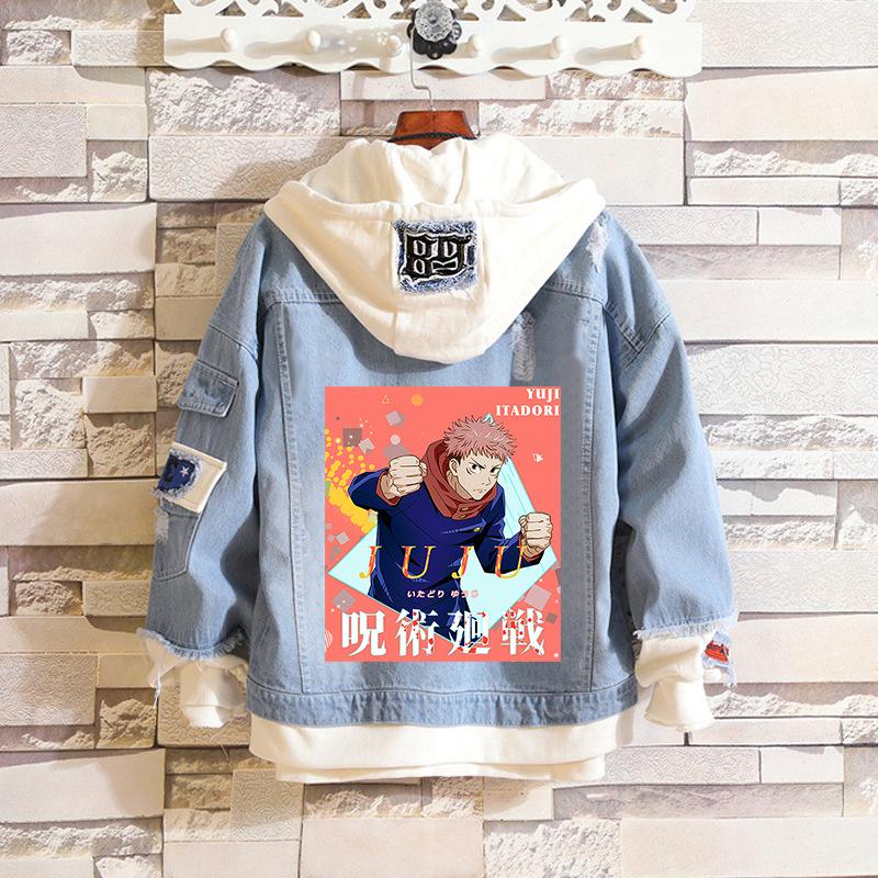anime denim jacket