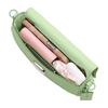 COACH Emmy 23 brand logo logo push lock closure cow leather saddle bag hand shoulder crossbody bag medium size women's light pistachio color