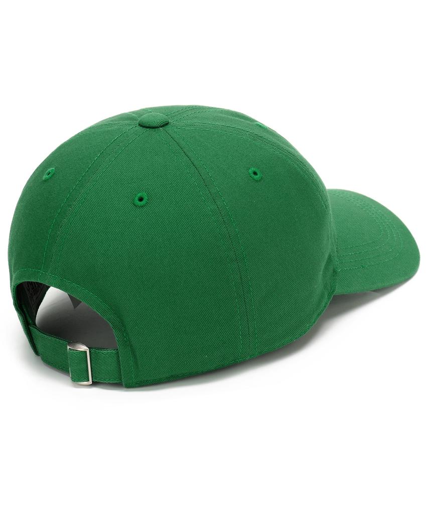 COLUMBIA UNIVERSITY Oversize Logo Cotton Ball Cap Green