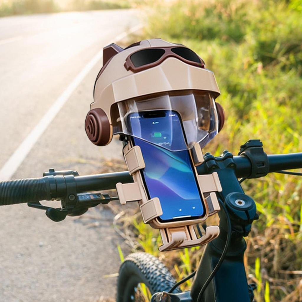 Cell Phone Sunshade Sun Rain Protection Shield Cute Motorcycle Phone Mount Helmet For Scooter Bike Mountain Road Commuting Daily