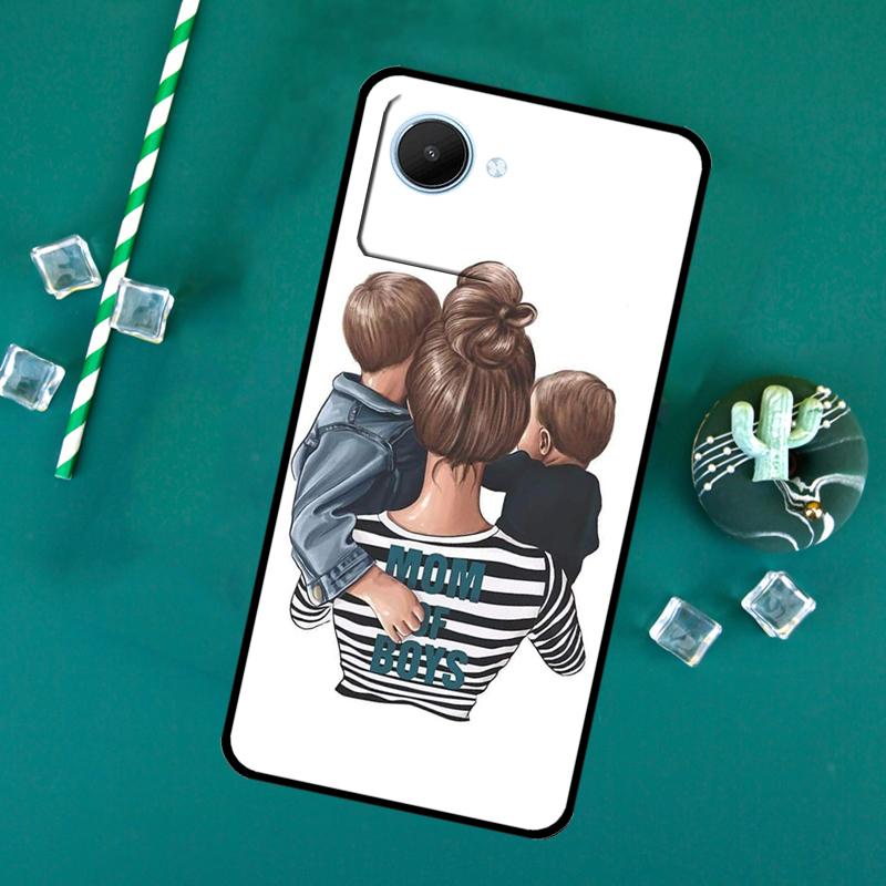 

Baby Mom Daughter Girl Son Dad For Realme 15 Pro 10 11 12 13 14 Pro Plus GT6 GT7 C61 C67 C63 C71 C55 C51 C65 C53 C75 Case Realme 12 Pro Plus