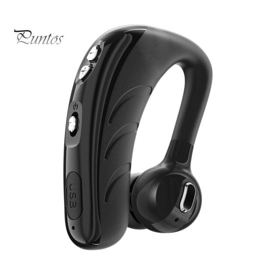 

P13 Bluetooth-совместимые 5.0 наушники с шумоподавлением Мини-заушные беспроводные наушники для бизнеса чёрный