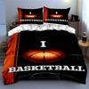 Basketball court design Bedding Duvet cover sets Duvet covers Pillowcases gifts (1 * Duvet Cover 2 * Pillowcases, without duvet insert)